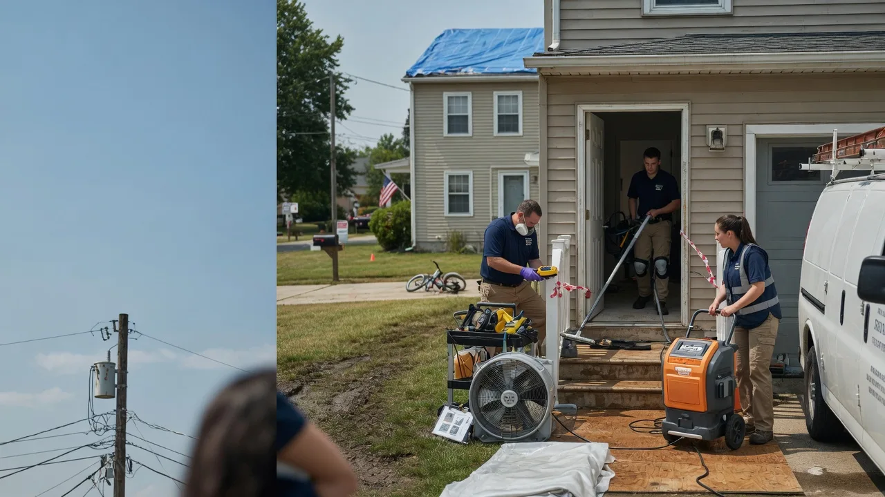 Water Damage Repair in Sugarcreek, OH near me